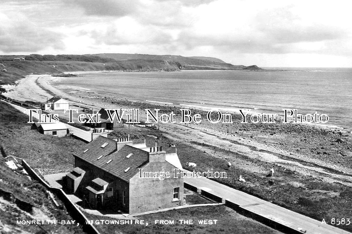 SC 3288 - Monreith Bay, Wigtownshire From The West, Scotland