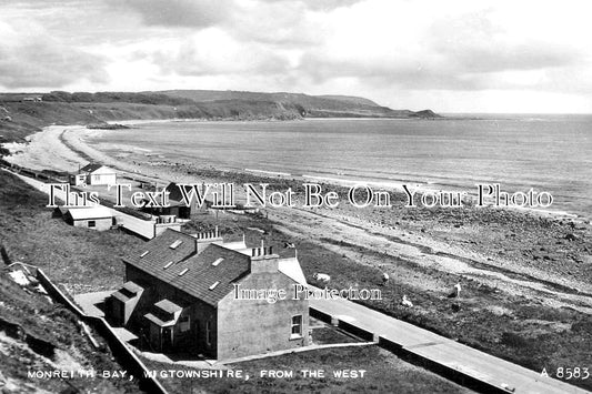 SC 3288 - Monreith Bay, Wigtownshire From The West, Scotland
