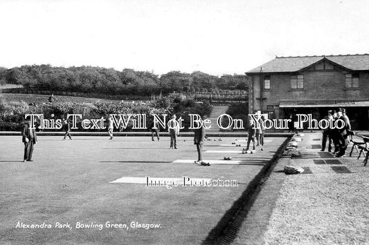 SC 3301 - Alexandra Park Bowling Green, Glasgow, Scotland