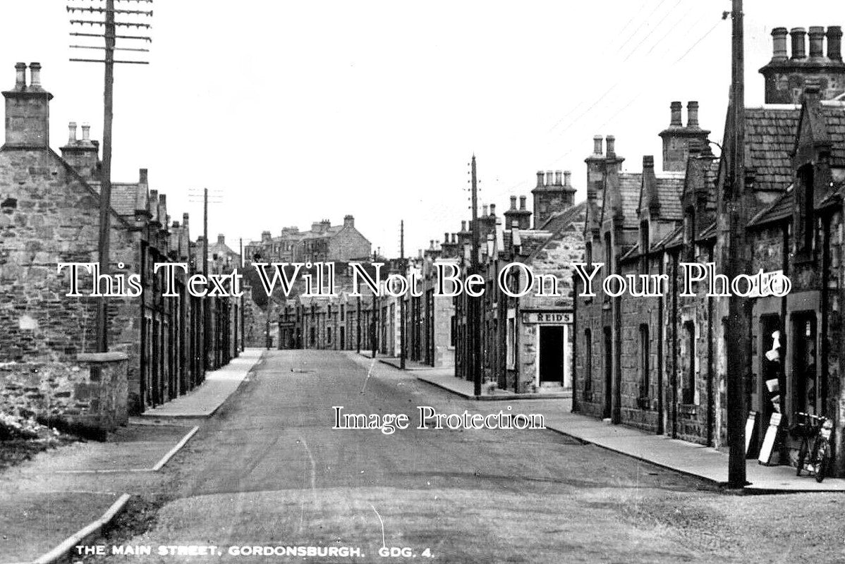 SC 3302 - The Main Street, Gordonsburgh, Scotland