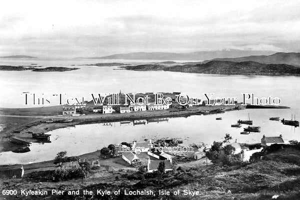 SC 3303 - Kyleakin Pier & The Kyle Of Lochalsh, Isle Of Skye, Scotland ...