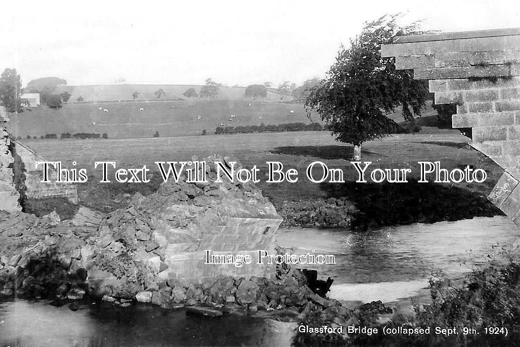 SC 3315 - Glassford Bridge Collapse, Lanarkshire, Scotland 1924