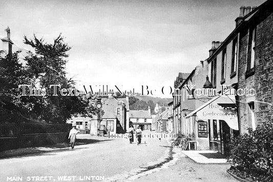 SC 3330 - Main Street, West Linton, Midlothian, Scotland