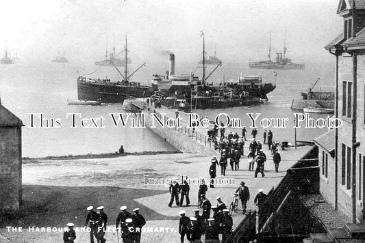 SC 3336 - The Harbour & Fleet, Cromarty, Scotland