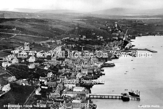 SC 3355 - Stromness From The Air, Scotland