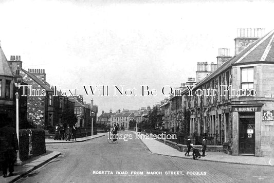 SC 3374 - Rosetta Road From March Street, Peebles, Scotland