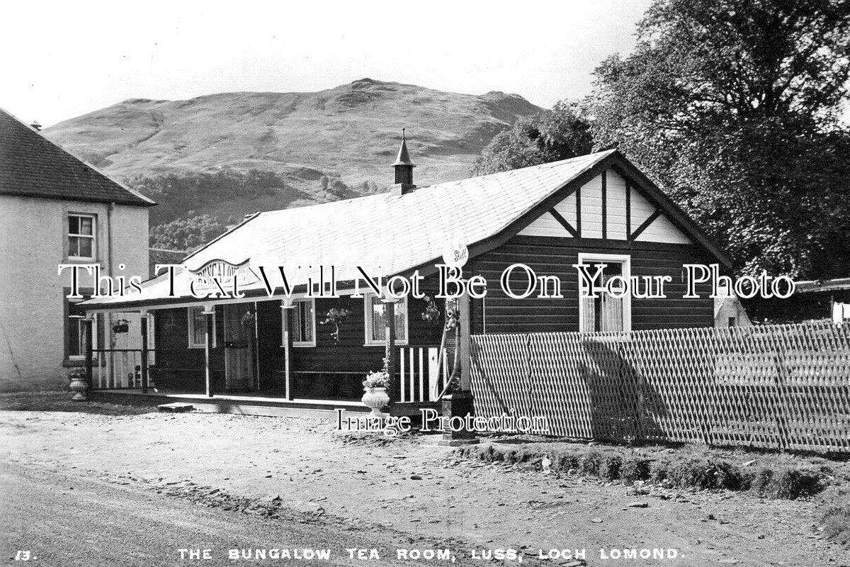 SC 3382 - The Bungalow Tea Room, Luss, Loch Lomond, Scotland