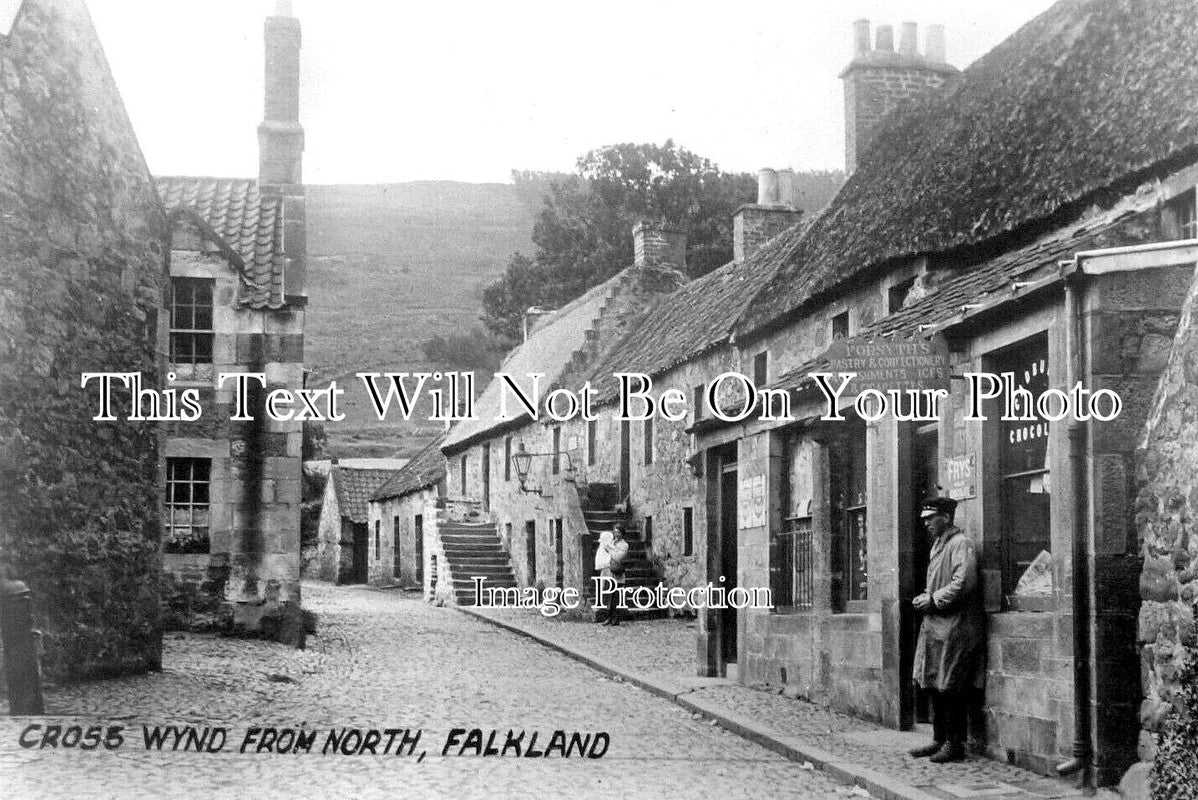 SC 3384 - Cross Wynd From North, Falkland, Fife, Scotland