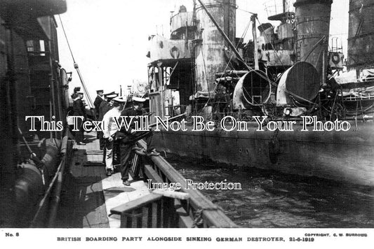 SC 3390 - Scapa Flow German Fleet Scuttled, Orkney, Scotland