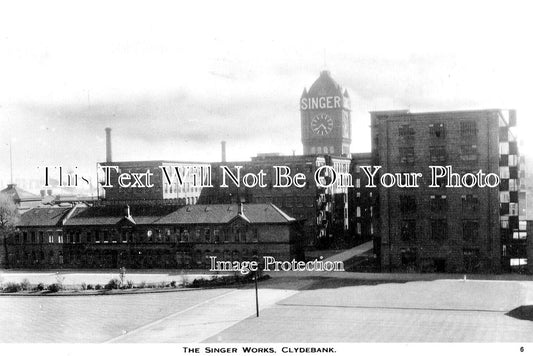 SC 3399 - The Singer Works, Clydebank, Strathclyde, Scotland