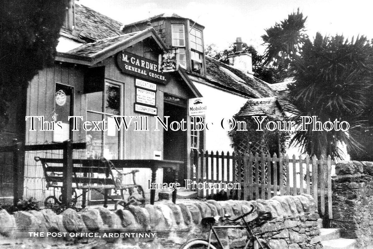 SC 3407 - The Post Office, Ardentinny, Scotland c1950