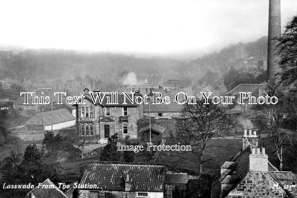 SC 3409 - Lasswade From The Station, Scotland