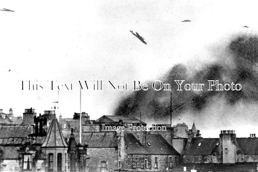 SC 344 - German Bombing Attacks On Lerwick, Shetland, Scotland 1939