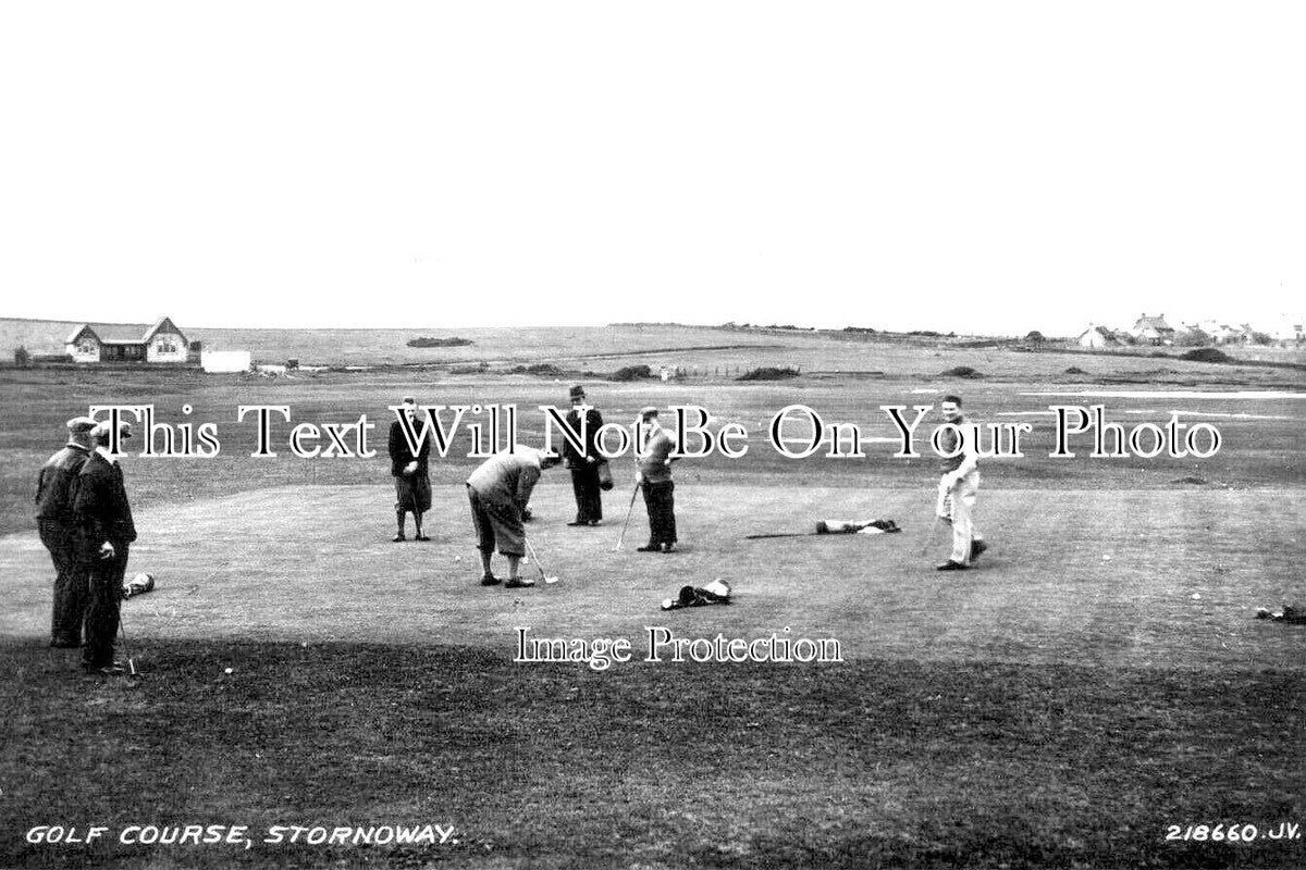 SC 346 - Golf Course, Stornoway, Scotland