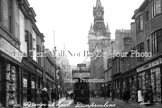 SC 3460 - Bridge Street, Dunfermline, Fife, Scotland