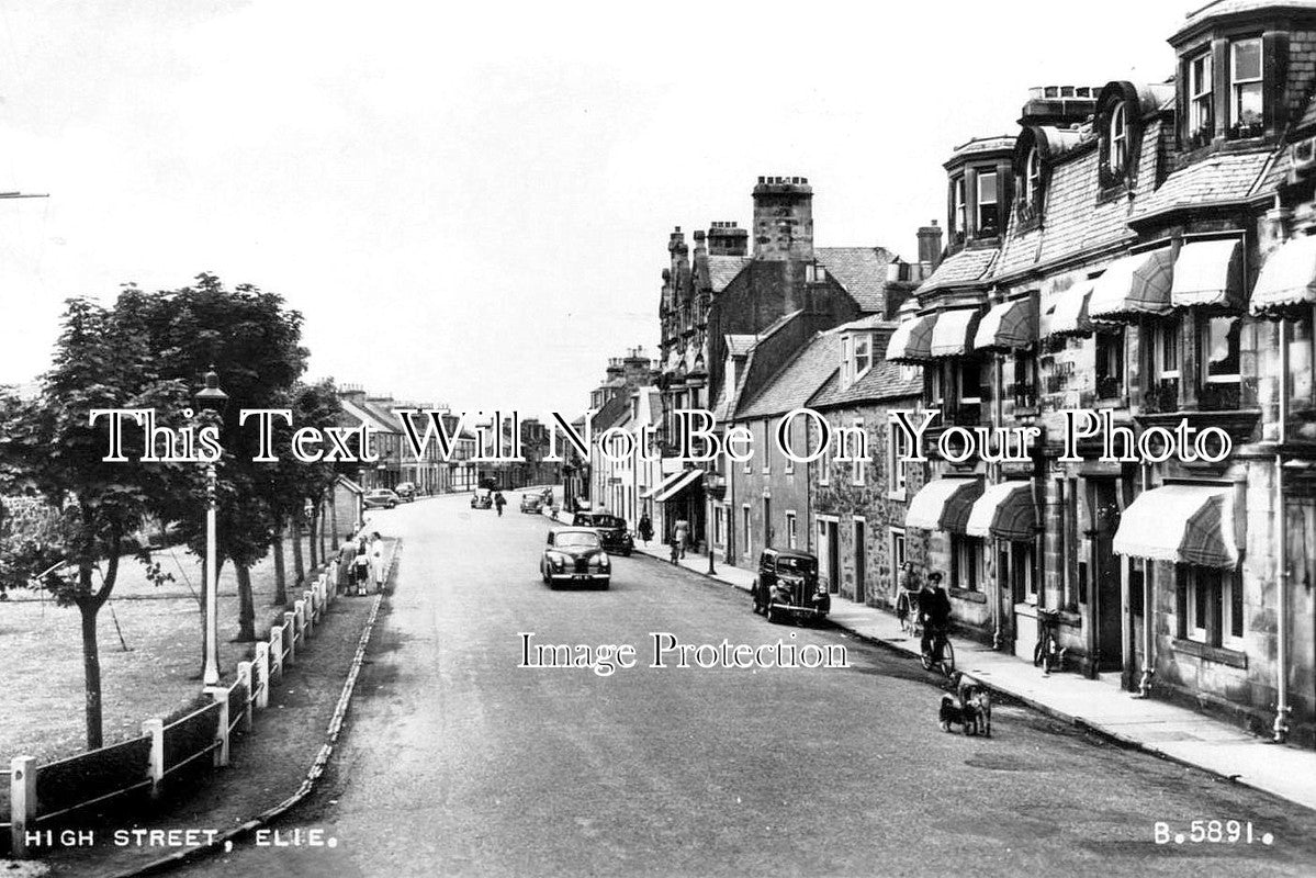 SC 3461 - High Street, Elie, Fife, Scotland