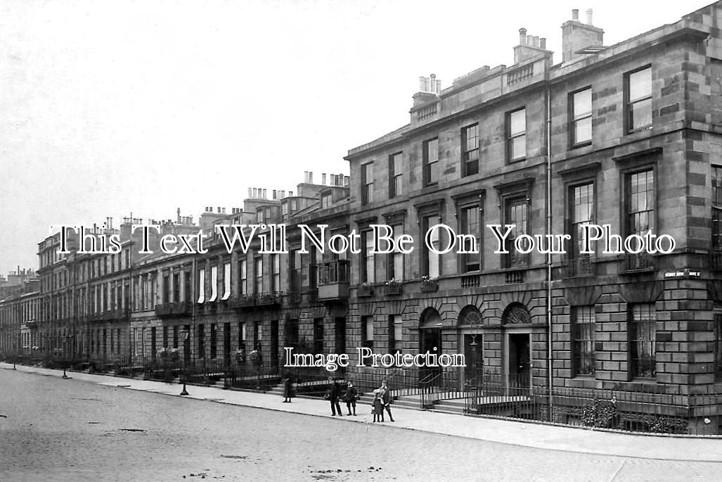 SC 3470 - Heriot Row, Howe Street, Edinburgh, Scotland c1905