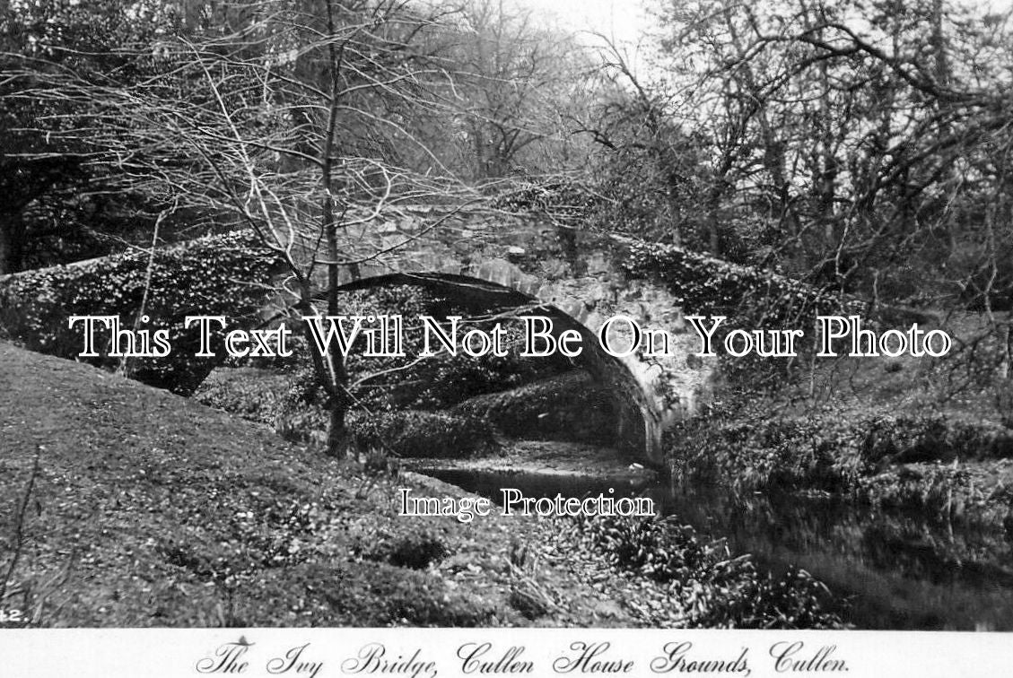 SC 3476 - The Ivy Bridge, Cullen House Grounds, Cullen, Scotland c1911
