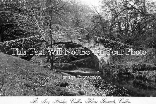 SC 3476 - The Ivy Bridge, Cullen House Grounds, Cullen, Scotland c1911