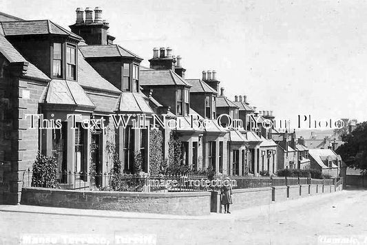 SC 3480 - Manse Terrace, Turriff, Aberdeenshire, Scotland c1906
