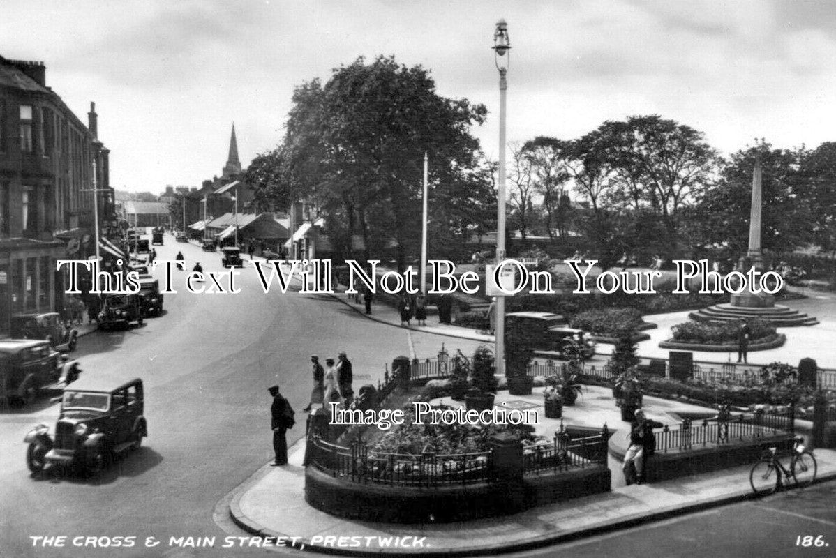 SC 3483 - The Cross & Main Street, Prestwick, Scotland