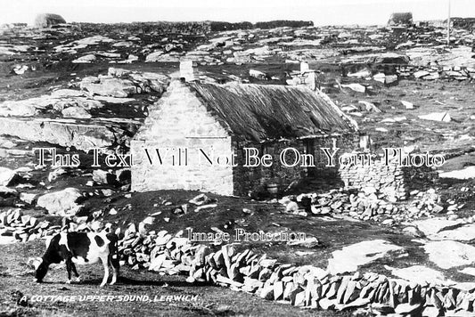 SC 3492 - A Cottage, Upper Sound, Lerwick, Shetland, Scotland