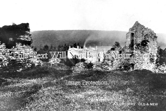 SC 3527 - Kildrummy Old & New, Aberdeenshire, Scotland