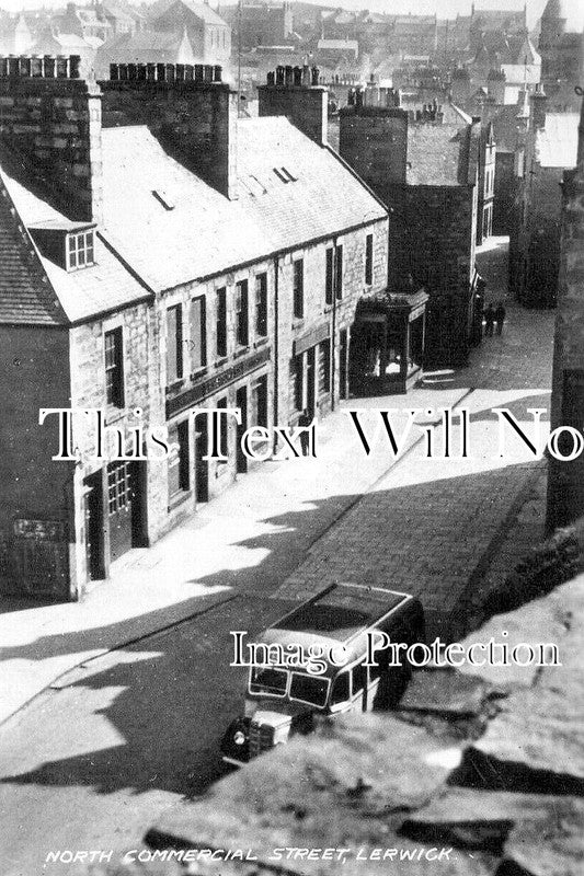 SC 353 - North Commercial Street, Lerwick, Shetland, Scotland c1951