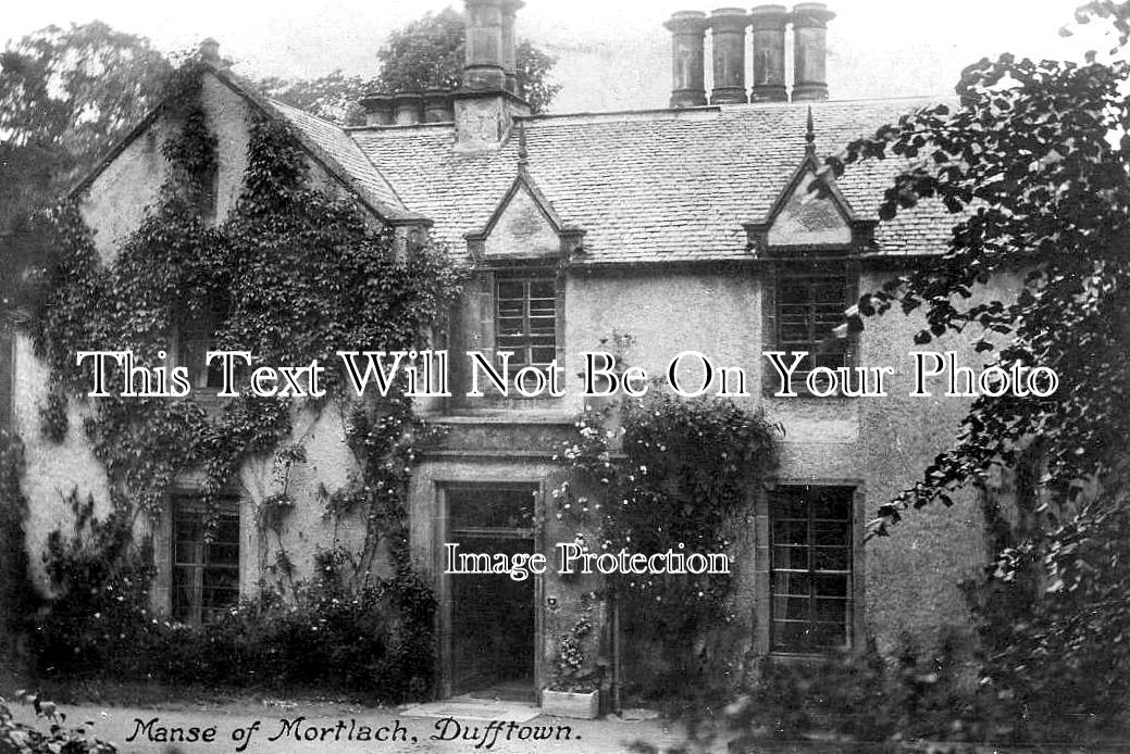 SC 3533 - Manse Of Mortlach, Dufftown, Scotland