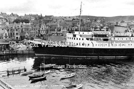 SC 3548 - St Ninian In Lerwick Harbour, Shetland, Scotland