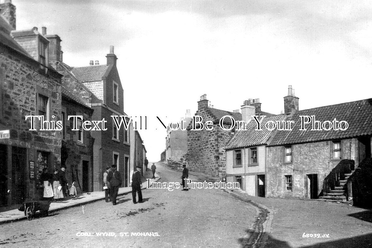 SC 355 - Coal Wynd, St Monans, Fife, Scotland c1910