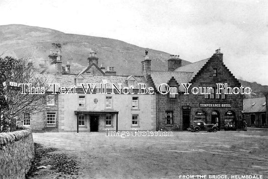 SC 3551 - From The Bridge, Helmsdale, Sutherland, Scotland
