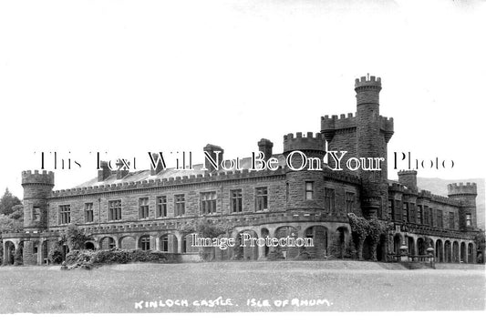 SC 3552 - Kinloch Castle, Isle Of Rhum, Scotland c1950