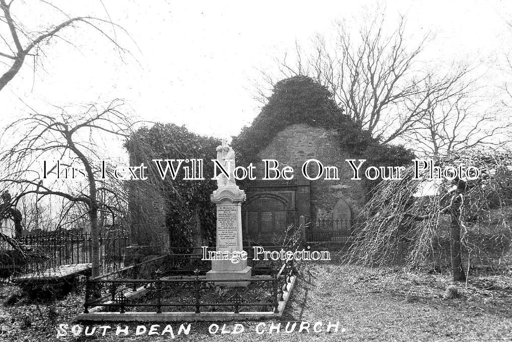 SC 3558 - Southdean Old Church, Roxburghshire, Scotland