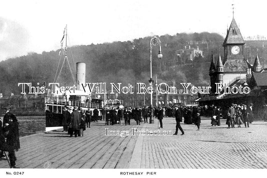 SC 3564 - Rothesay Pier, Isle Of Bute, Scotland