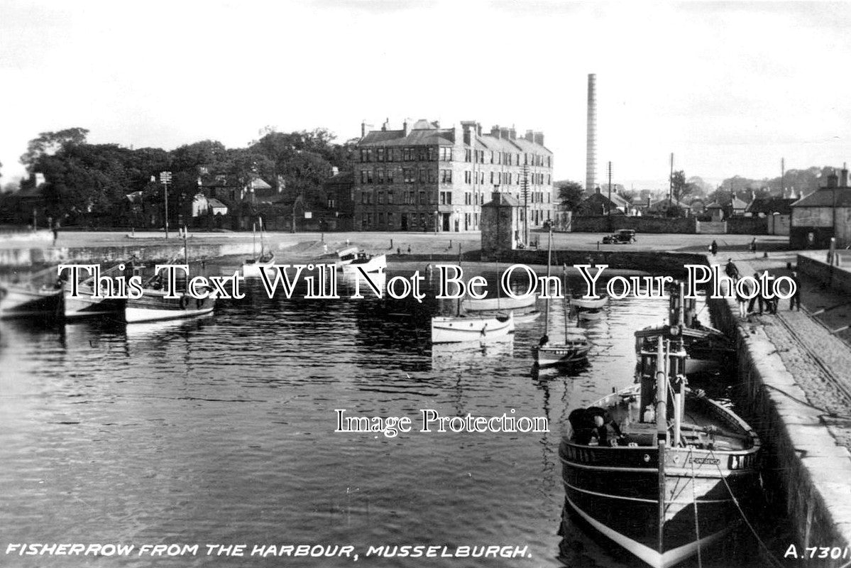 SC 3574 - Fisherrow From The Harbour, Musselburgh, Scotland