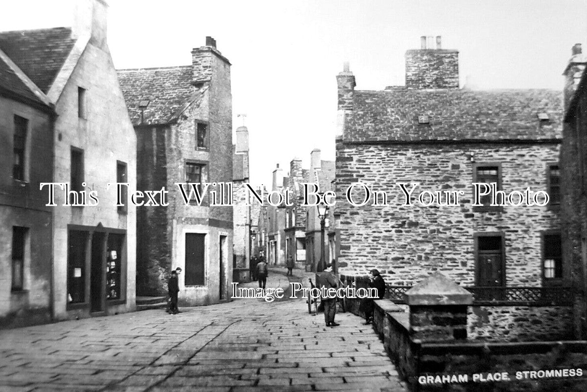 SC 3594 - Graham Place, Stromness, Orkney, Scotland c1930