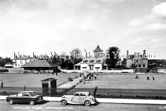 SC 3611 - Bowling Club, Grangemouth, Falkirk, Stirling, Scotland c1950