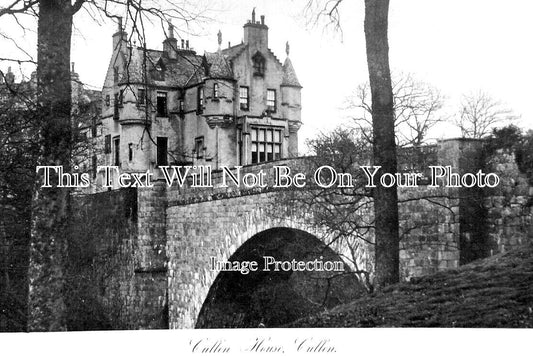 SC 3617 - Cullen House, Cullen, Moray, Scotland c1910