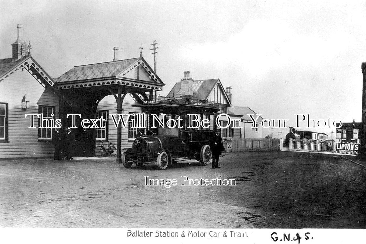 SC 3633 - Ballater Railway Station, Scotland