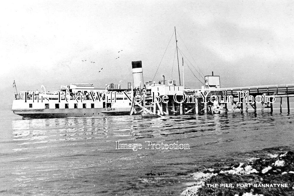 SC 3643 - The Pier, Port Bannatyne, Scotland