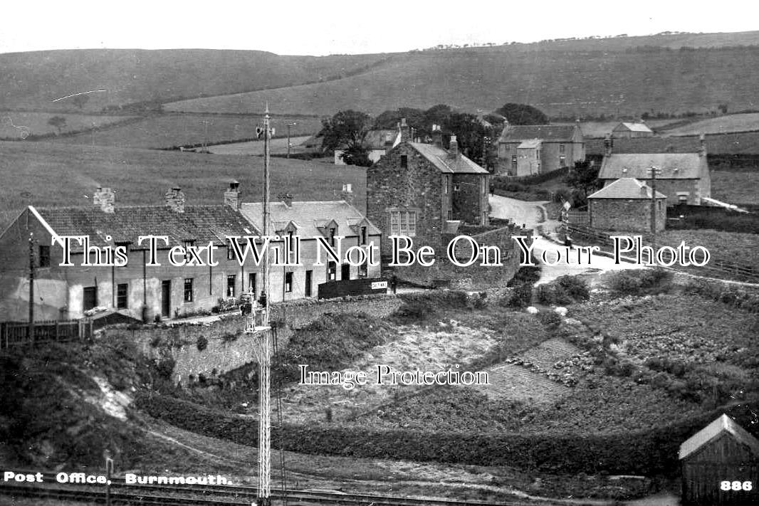 SC 3660 - Burnmouth Post Office, Berwickshire, Scotland