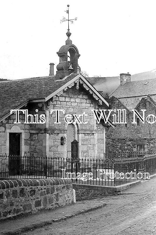 SC 3676 - Free Church, Saline, Fife, Scotland c1915