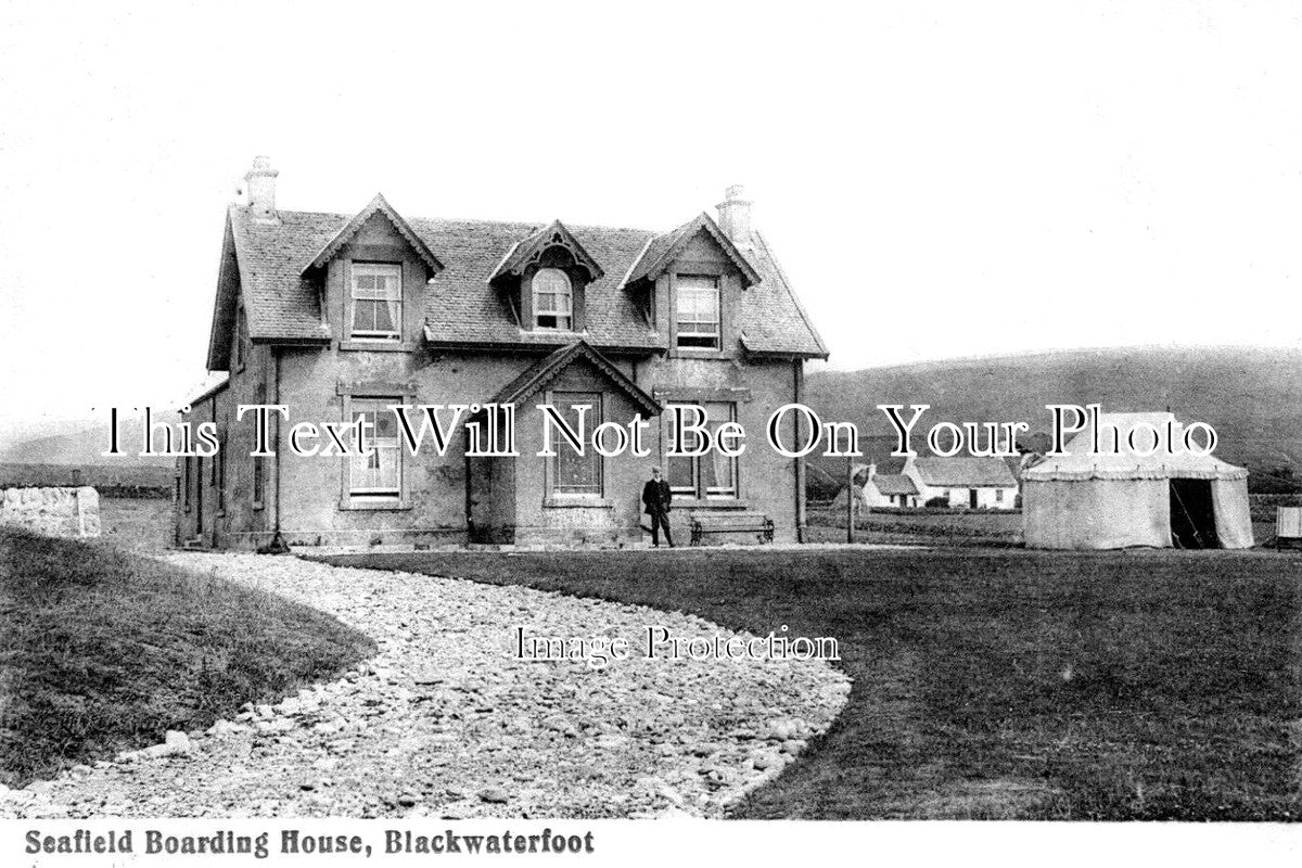 SC 3678 - Seafield Boarding House, Blackwaterfoot, Scotland