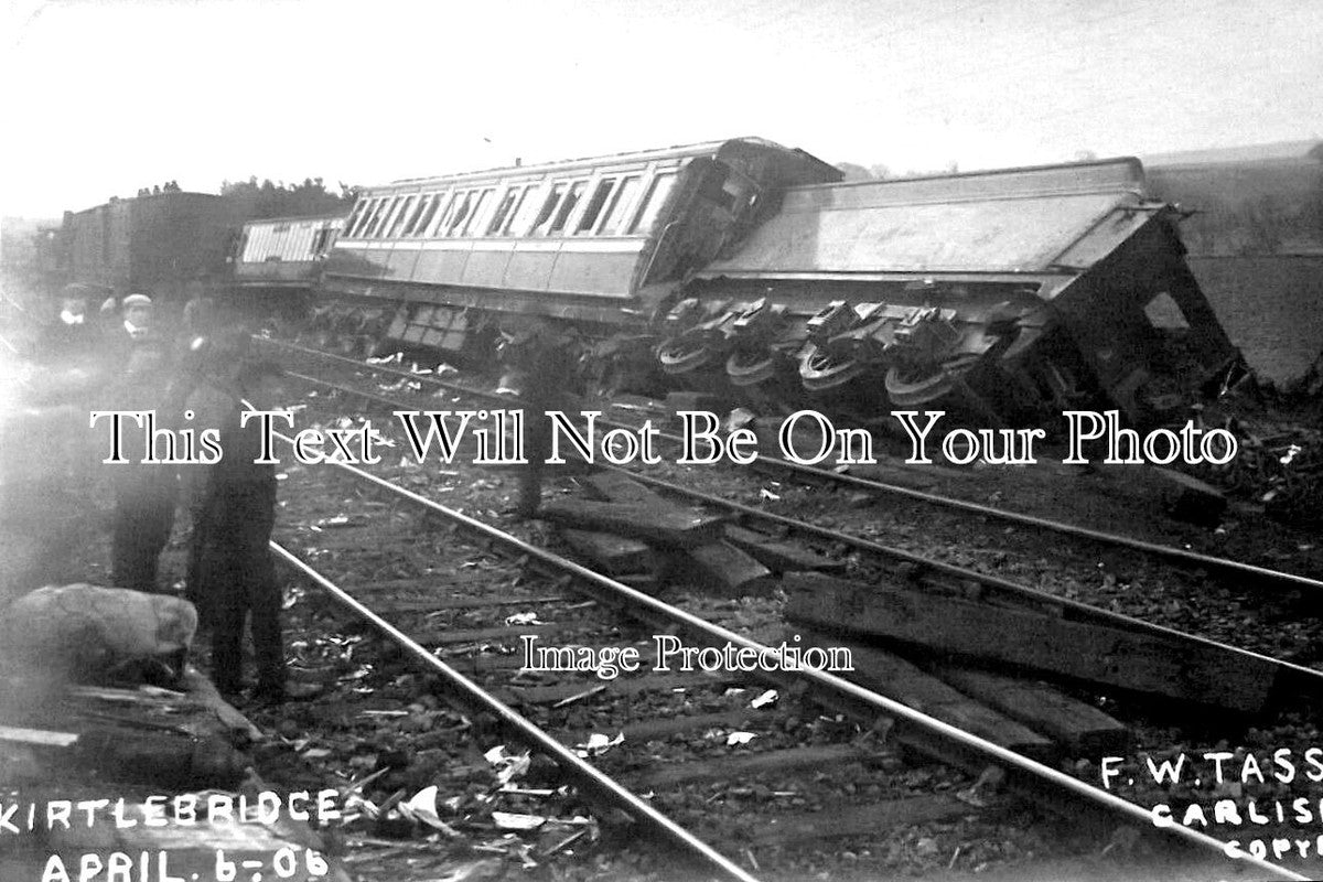 SC 38 - Kirtlebridge Train Crash, Scotland 1906