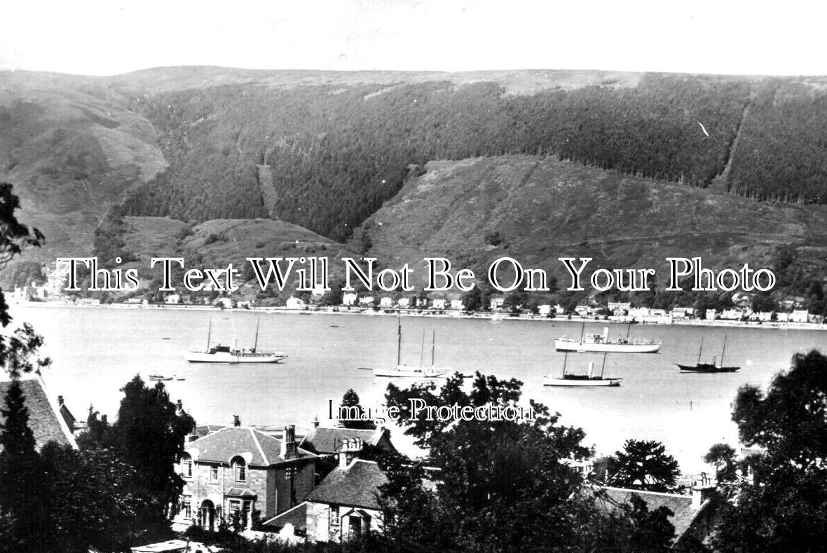 SC 404 - Holy Loch From Sandbank Near Dunoon, Scotland c1933
