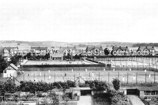SC 410 - Tennis Courts, Lundin Links, Scotland