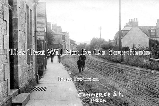 SC 4100 - Commerce Street, Insch, Aberdeenshire, Scotland c1910