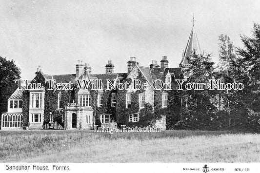 SC 4103 - Sanquhar House, Forres, Morayshire, Scotland