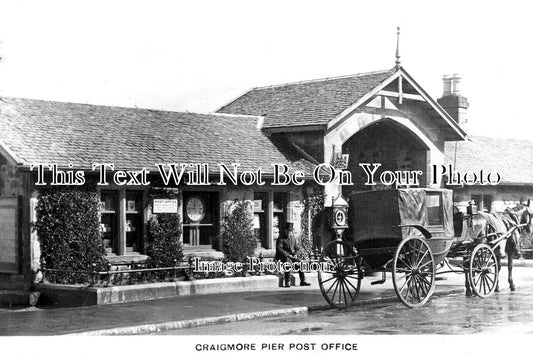 SC 4169 - Craigmore Pier Post Office, Scotland c1922